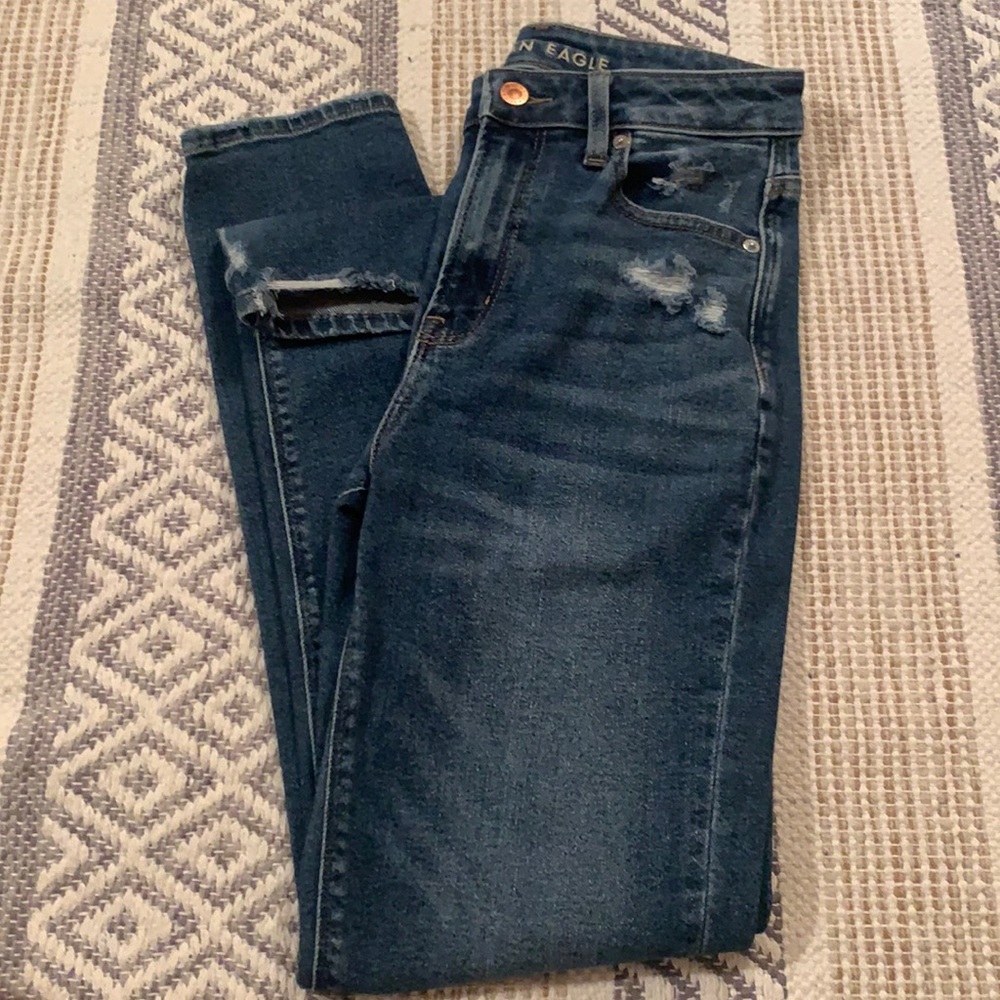 American Eagle Straight Leg Stretch Jeans